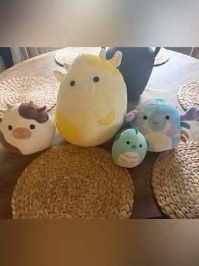 Yellow Lemon Patch Plush Squishmallow